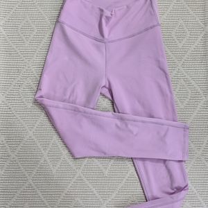 Fabletics 7/8 OG pink powerhold leggings